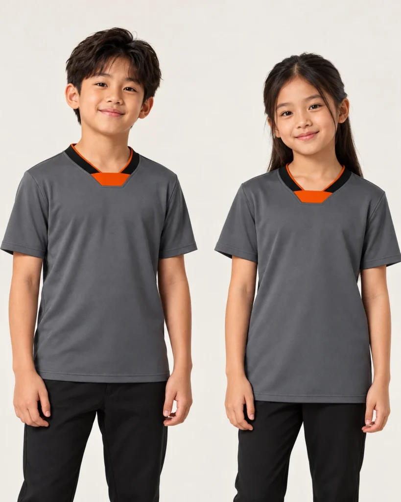 Kids NFL Basic — NFL, Basic / standard, Standard finish. AI illustration, not an actual sewn sample.